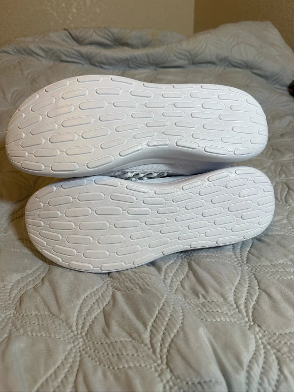 Adidas Lite Racer Adapt 7.0 Cloudfoam Triple White NWT Size 10